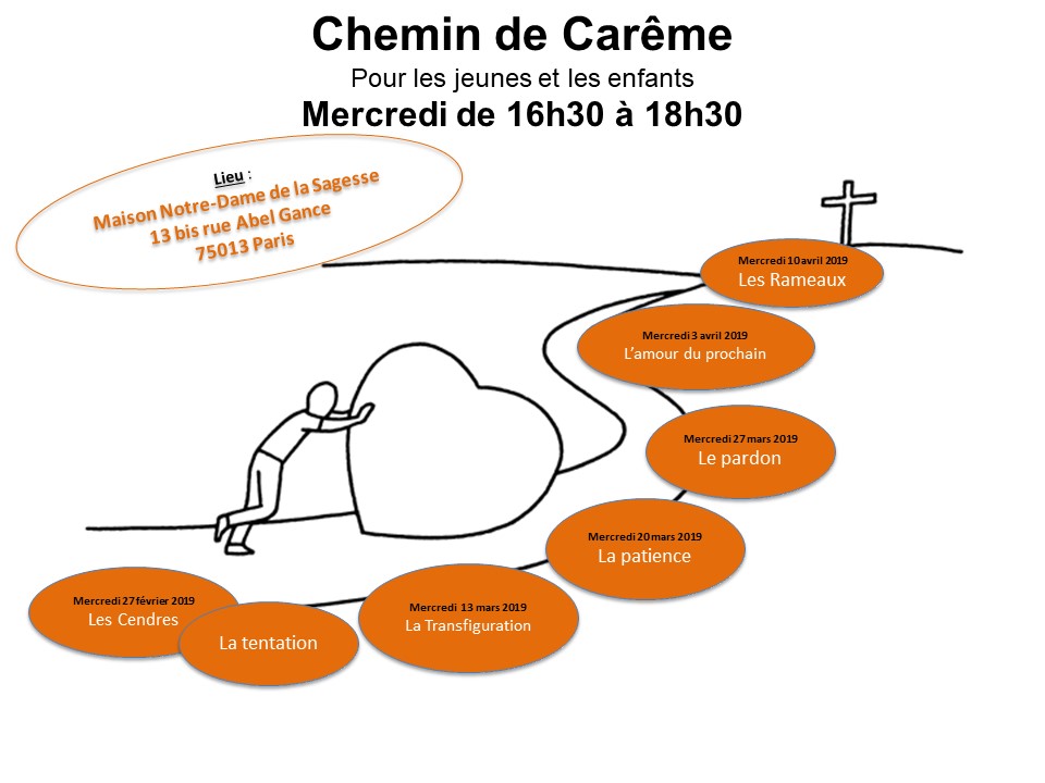 Chemin De Careme Pour Les Jeunes Et Les Enfants Notre Dame De La Sagesse