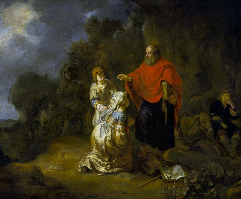Élisée et la Sunamite – Gerbrand van den Eeckhout
